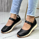 ZAPATILLAS EN CUERO ANTIDESLIZANTES