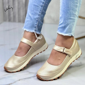 ZAPATILLAS EN CUERO Vélez®